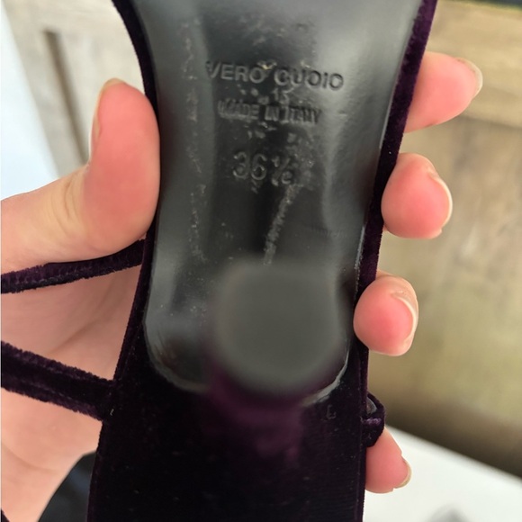 Dolce & Gabbana Women's Purple Heels with COA and bag size 36 1/2 - Picture 5 of 5